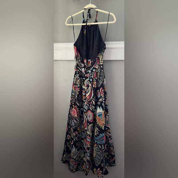 Rachel Comey Sazerac Cotton Halter Dress in Black Paisley New - Picture 4 of 17